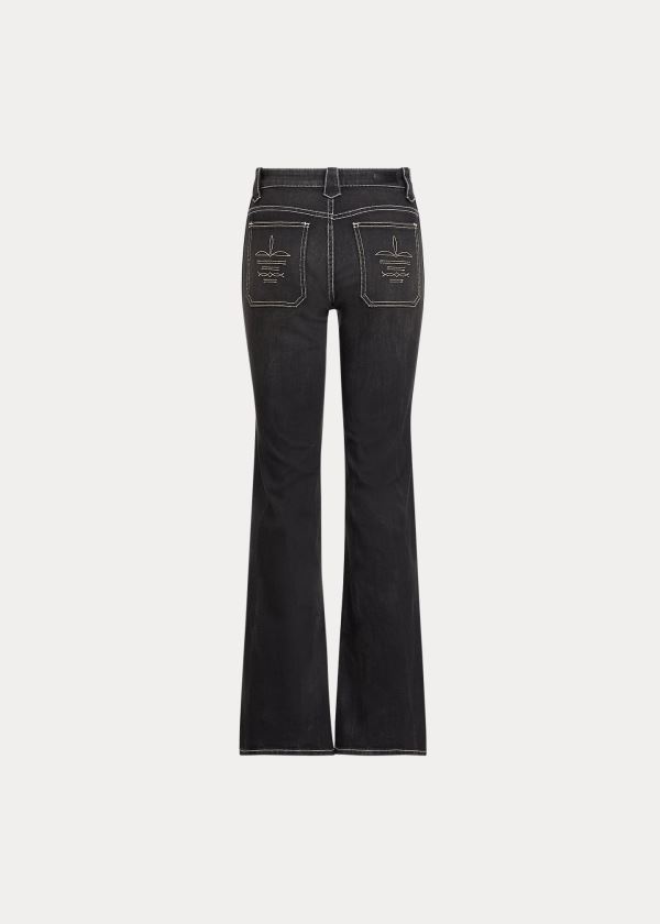 Polo Ralph Lauren Jenn Flare Jeans Dame Danmark (UPJNO7912)